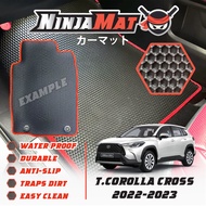 𝗡𝗶𝗻𝗷𝗮𝗠𝗮𝘁 Toyota Corolla Cross 2022-2023 Car Floor Mat and Carpet