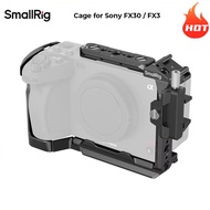 SmallRig FX30 FX3 Cage with HDMI Cable Clamp, Cold Shoe and NATO Rail Included, Modular Design for S