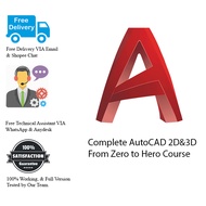 Complete AutoCAD 2D&3D From Zero to Hero Course