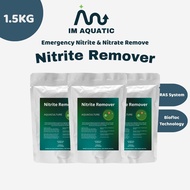 IM AQUATIC Nitrite Remover 500g x 3 Pack for Biofloc Aquaculture & RAS System Pond Water Treatment
