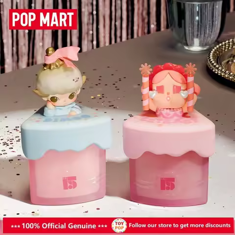 POP MART Celebrating The Moment Popmart 15th Anniversary Series Scented Candle Blind Box Ornament Po