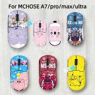 [Kam] DIY Anime Cute Cartoon Mouse Skin Sticker for MCHOSE A7/pro/max/ultra Anti-Slip Protective Fil