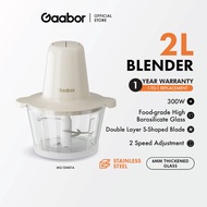 Gaabor 2L Big Capacity Powerfuland Efficient Meat Grinder Food Processor Blender MG-15M01A