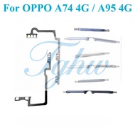 For OPPO A74 4G /  A95 4G Power Volume Side Button Flex Cable