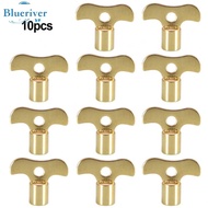 BLURVER~Brass For Faucet Key Easy to grip Clock Type Rust resistant Square Inside Design