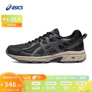 亚瑟士ASICS女鞋越野跑鞋运动鞋减震跑步鞋  GEL-VENTURE 6 【YS】 黑色/灰色 38
