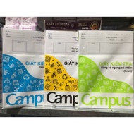 CAMPUS HORIZONTAL CHECKED PAPER