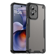 Rugged Shockproof Bumper Case For Motorola MOTO G55 G75 G35 5G Case Matte PC+ Soft TPU Edge Cover