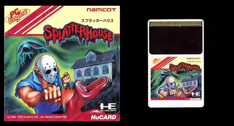 16bits PC Engine HU-CARD : SPLATTERHOUSE