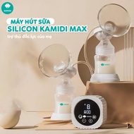 Máy Hút Sữa Điện Đôi Silicon Kamidi Max Cao Cấp Phễu Hút Silicon Mềm Mại Silicone hútsữa kamidi