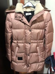 [Limited] Coach Pink Down x Leather Jacket 羽絨外套