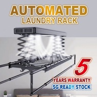 🌹【FROM SG】🌹Automated Laundry Rack Smart Laundry System Control Ceiling Clothes Drying Rack + Standard Installation