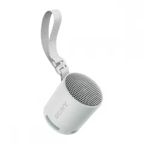 Sony SRS-XB100 Portable Bluetooth Speaker Compact Wireless Bass Speaker | Light Gray | Open Box