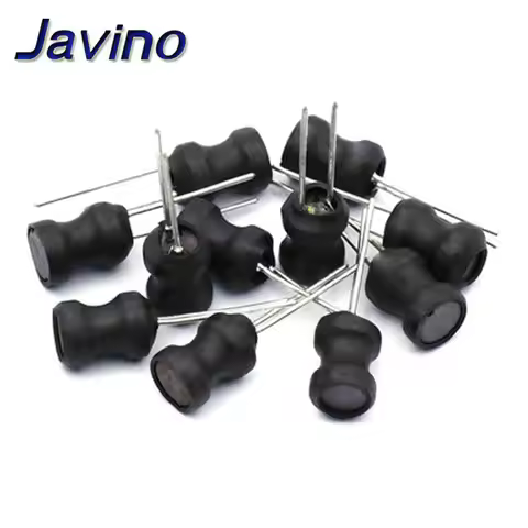 10-100PCS Javino Power Inductor DIP 9X12mm 2.2UH 4.7UH 10uH 22uH 100uH 330uH 470uH 1MH 2.2MH 4.7MH 1