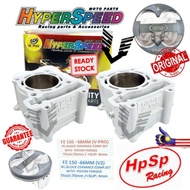 HPSP HYPERSPEED LC135/Y15ZR VPRO/V2 RACING CERAMIC BLOCK 63MM 65MM 66MM 68MM +4MM +8MM RACING BLOCK+PISTON SET LC135/Y15