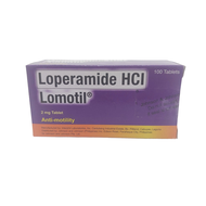 Loperamide Lomotil 2mg 100s