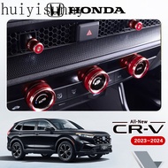 HYS 2023 2024 HONDA CRV G6 Honda CRV Air Conditioner Knob Ring Decoration Sound Button Ring One Butt