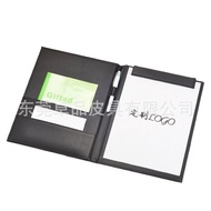 Logo Folder Dongguan A4 High-End Faux Leather Manufacturer Manager Folder Size, Conference Genuine L