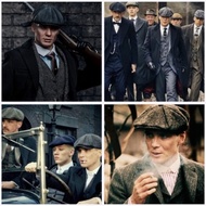 Men Beret Newsboy Hat Flat Cap Retro Vintage Topi Lelaki Tweed Hat Golf Hat Men Casual Baretta Hat T