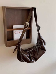 Micocah's Backpack New Commuting Bag, Crossbody Bag, Large Capacity Cow Horn Bag, Women's Bag, Dumpl