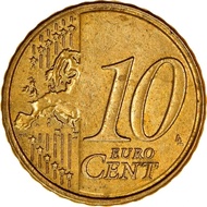 10 Euro Cent France Old All Coin