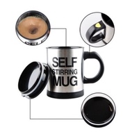 Coffee Mixing Mug / Automatic Self Stirring Mug Cup / Cawan Kacau Automatik / Stainless Steel Automa