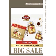 Moccona Classic Medium Roast (200g + free 50g)