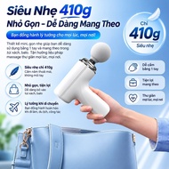 Handheld Full Body Massage Gun - 4 Professional Massage Heads - Rechargeable Battery - 6 Massage Mod