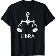 NEW Libra Zodiac Sign Birthday September October T-Shirt