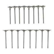 16PCS Engine Valves EA888 2.0T 21mm/23mm 06D109601M 06D109611H For VW GTI Passat Tiguan For Audi A3 