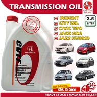 S2U Original Honda ATF Oil CVTF 3.5Liter Automatic Transmission Fluid Minyak Gearbox Auto Kereta Cit