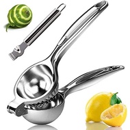 Lemon juicer, lemon juicer, handheld citrus juicer, metal lemon hand press, lime squeezing tool, man