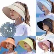 Uv Protective Hat Women's Beach Hat Cream Special Price