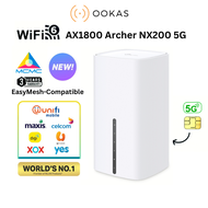 TP-Link Archer NX200 AX1800 Unlimited 5G WiFi 6 Router EasyMesh-Compatible | Wireless Dual-Band Giga