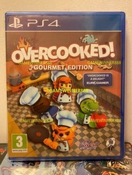 （中古二手）PS4遊戲 煮糊了 Overcooked [Gourmet Edition] 歐版英文版