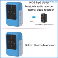 WU IPX8 Waterproof MP3 Player Enjoy Music BT-Receiver While Swimming Diving