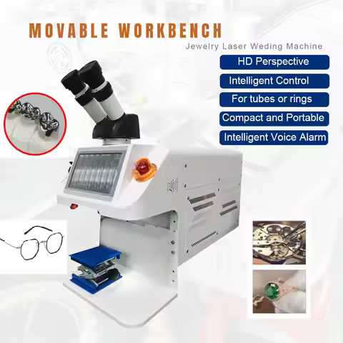 Hot Sale 200W Mini Jewelry Laser Welding Machine New Condition Electric Laser Welder for Gold and Si