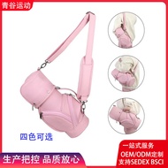 Beg Golf Mini Crossbody Wanita Beg Tangan Beg Bola Golf Klac Beg Dada Pegang Tangan