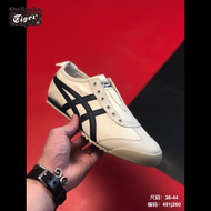 Onitsuka Tiger Shoes MX 66 Canvas Sports Shoes for Men and Women Casual Shoes Lazy Shoes Flower Running Shoes Sneaker Loafer Shoes Size Eu36-44 Ready Stock