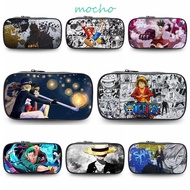 MOCHO Luffy Stationery Bag, Roronoa Zoro Large Capacity Luffy Pencil Cases, Children Pencil Cases Monkey D. Luffy Cartoon Anime Pen Bag Girls Boys