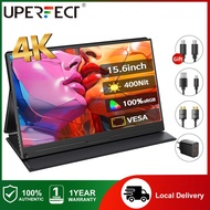 UPERFECT Portable Monitor for Laptop 15.6inch 4K 60HZ IPS HDMI USB-C VESA Laptop External Gaming Dis