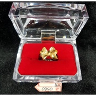 MATA CP2118F208F Black ceramic ring Black genuine gold ribbon model gold fashion women's jewelry gol