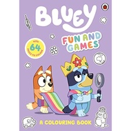 Bluey: Fun and Games: A Colouring Book Official Colouring Book - Bluey by Bluey | Pa | 9780241536551