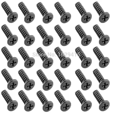 IVYUEEN 200 PCS Aluminum Screws for Play Station 5 4 PS4 PS5 Slim Pro Controller Repair Kit Game Acc