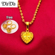 Gold Chain 916 Gold Necklace Womens Gold Chain Pendant Hollow Ball Drop Flower Hydrangea Pendant fre