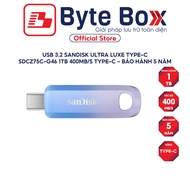 USB 3.2 Sandisk Ultra Luxe Type-C Phone Drive SDCZ75C-G46 256GB / 512GB / 1TB 400MB/s Type-C -
