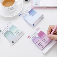 Fresh Gradient Color Multicolor Index Sticky Notes Index Sticky Notes Handbook Tool Message Notes N 