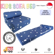 [Deliver in 1-2 days] Kids Foldable Sofa Bed Foam Mattress