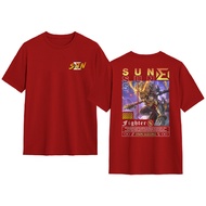 KAOS MOBILE LEGENDS - BAJU SKIN SUN IMLEK - KAOS HERO FIGHTER - BAJU EXP ML COWOK CEWEK