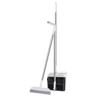 Foldable Broom And Dustpan Set, Household Sweeping Broom, Non-stick Hair, Broom, Dustpan, Dustpan, G